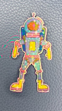 Image 10 of Extraterrestrial Stickers | Colorful Holographic Stickers