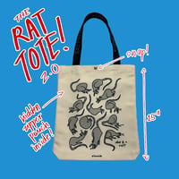 Image 2 of [PRE-ORDER] The Rat Tote 2.0