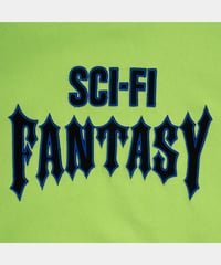 Image 2 of SCI-FI FANTASY_BIKER HOODIE :::LIME:::