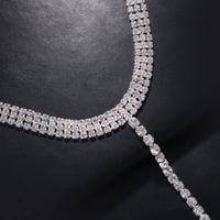 Image 5 of Rhinestone Neck Body Chain