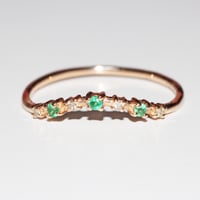 Image 1 of Starry Emerald Band