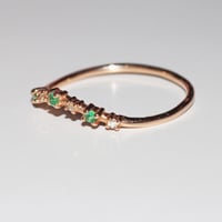 Image 2 of Starry Emerald Band