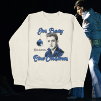 BLUE CHRISTMAS CREWNECK 