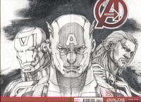 Avengers Sketch Cover