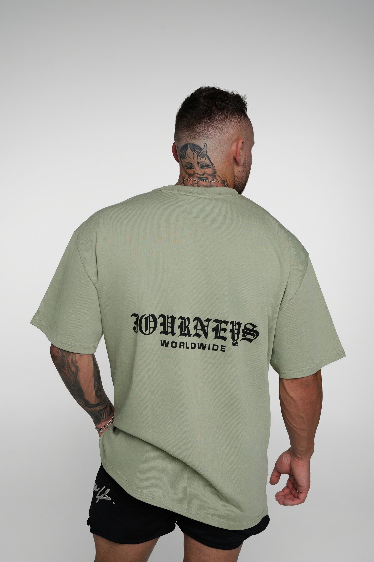 Image of Hungrier Than Ever Heavy Weight Tee - Pistachio