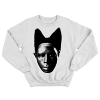 Tyler black print crewneck