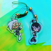 Image 1 of [PRE-ORDER] Danny Phantom Phone Charms