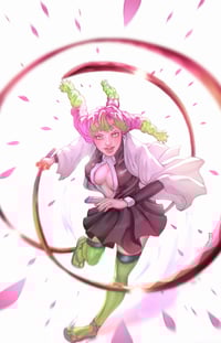 Demon Slayer Love Art Print
