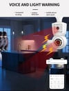 MSL 4K 8MP E27 Bulb WiFi Security Camera with Night Vision