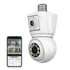 MSL 4K 8MP E27 Bulb WiFi Security Camera with Night Vision