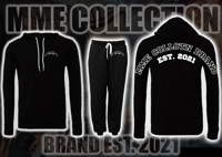 Image 2 of  MME Collection Brand Standard Jogger (Black) 
