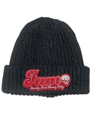Image 1 of Black Beanie