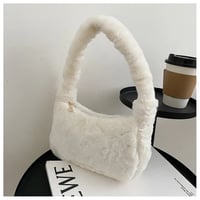 Image 2 of Plush Square Shoulder Bag