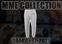 Image 3 of MME Collection Brand Standard Jogger (White) 