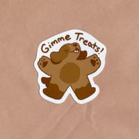 Gimme Treats! Sticker