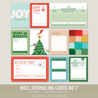 Noel Journaling Cards No.2 (Digital)