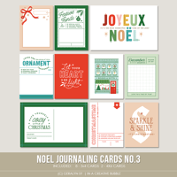 Noel Journaling Cards No.3 (Digital)