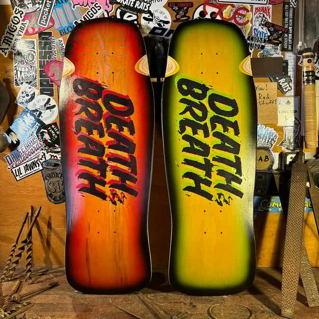 10.25" Old School 'Rotten Cavity' Skateboard deck