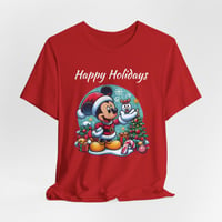 Image 1 of Mickey's Happy Holidays Short Sleeve T-shirt