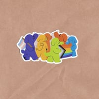 Image 1 of Pride March Sticker