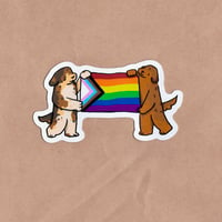 Image 1 of Long Pride Flag Sticker