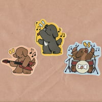 Image 1 of Band Stickers