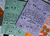 Image 7 of Creature Comforts Colouring Book – Mixed Menagerie