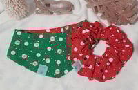 Image 1 of frosty feliz navidad reversible set
