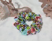 Image 3 of fridge feliz navidad scrunchie