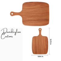 Image 2 of Personalized Walnut Cutting Board