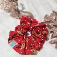 Image 3 of rudolph feliz navidad scrunchie