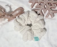 Image 1 of blondie feliz navidad scrunchie