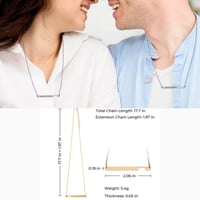 Image 2 of Personalized Soulmate Necklace