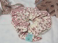 Image 6 of poofy feliz navidad scrunchie