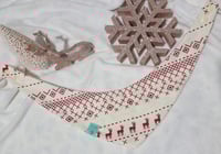 Image 6 of poofy feliz navidad bandana