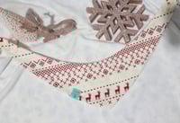 Image 5 of poofy feliz navidad bandana