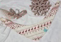 Image 4 of poofy feliz navidad bandana