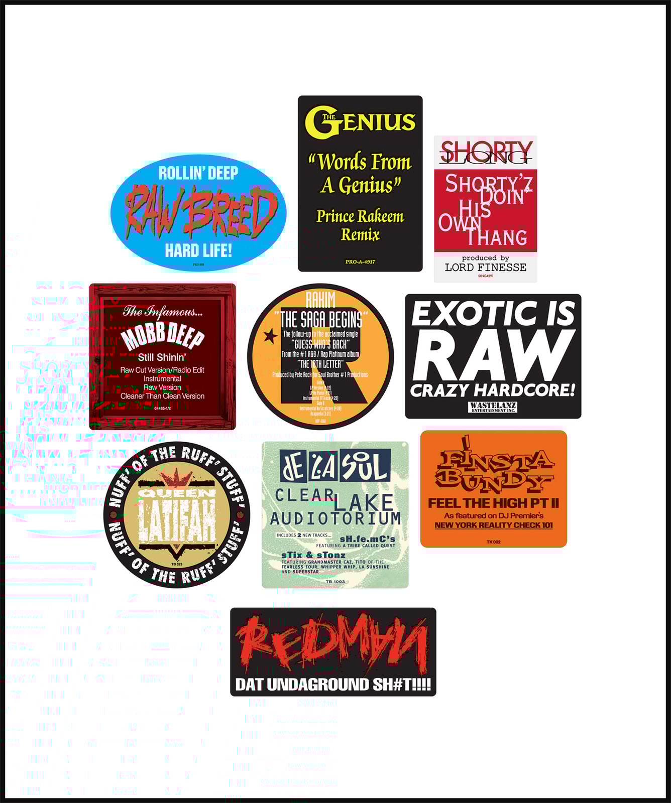 Don't Believe The HypeSticker” 1990s pack No. 4 (November 2021