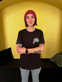 Image 3 of Tattoo dog black T-shirt