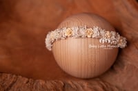 Image 2 of Wreath cream blue pink khaki wine