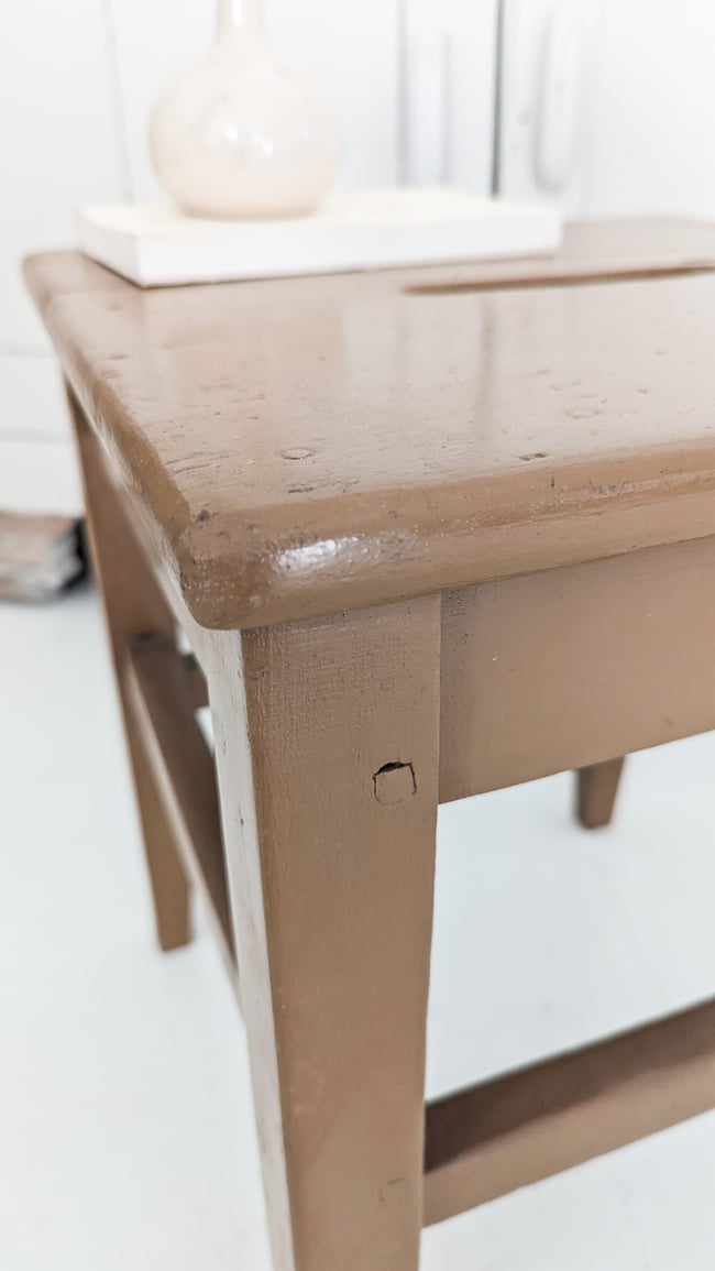 Tabouret camel