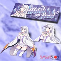 Image 4 of Emilia V.2 X Brazilian Miku Slaps, Diecut