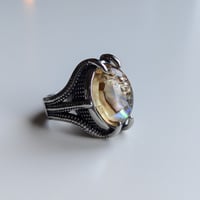 Image 3 of Abalone Shell Claw Ring