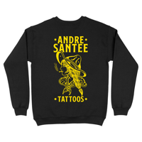 Image 3 of Crewneck ANDRE SANTEE - black