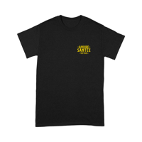 Image 2 of T-shirt ANDRE SANTEE - black