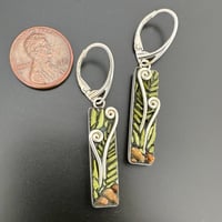 Image 2 of Fiddlehead and Ferns Earrings