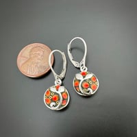 Image 2 of Sprout Mosaic Earrings