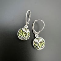 Image 3 of Sprout Mosaic Earrings