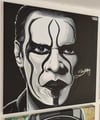 Sting Signed Painting