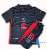 Image 2 of Barcelona away kids kit LAMINE YAMAL